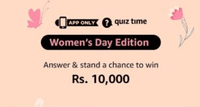 Amazon-Women's-Day-Edition-Quiz-Answers