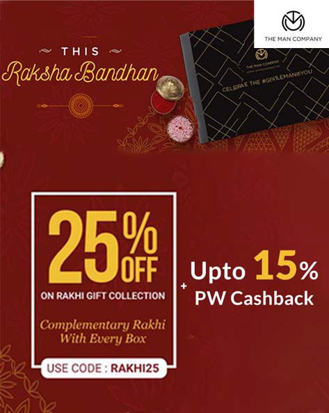 RAKSHA BANDHAN SALE | Flat 25% Off on Rakhi Gift Collection