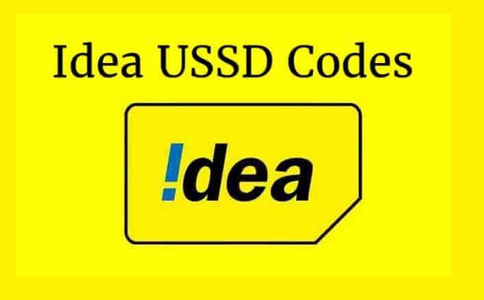 Idea USSD Codes