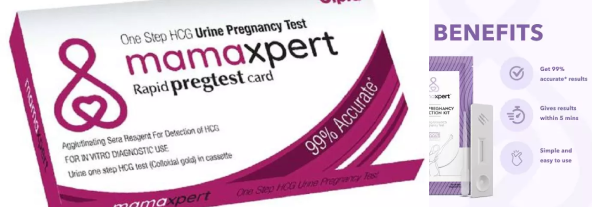 Mamaxpert Rapid Pregtest Card