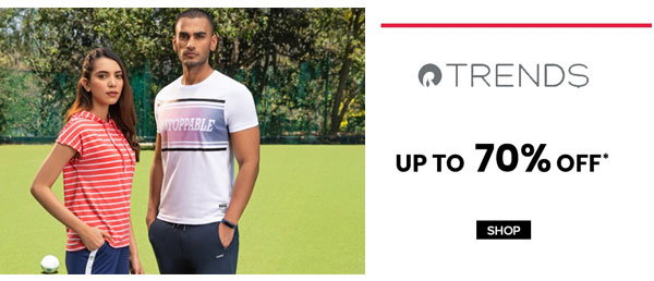 AJIO ICONIC FASHION SALE | Upto 70% off on TRENDS