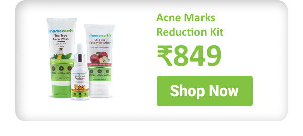MAMAEARTH WOW WEDNESDAY SALE | Buy Acne Marks Reduction Kit