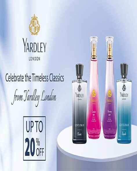 PW BEAUTY DAYS | Upto 20% Off On Yardley London Classics