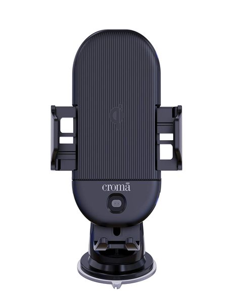 Buy Croma 15W Quick/Fast Charge Certified Wireless car Charger