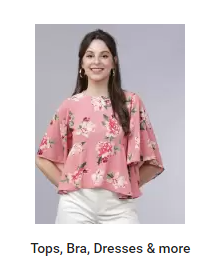 Most Wishlisted | Buy Tops, Bras, Dresses & More Starting At Rs.99