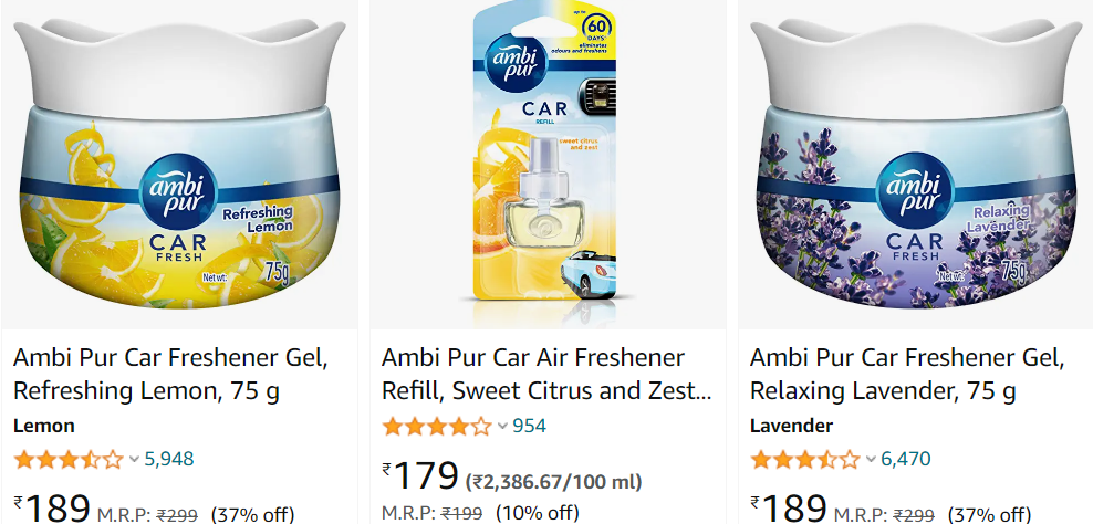 Best Car Perfume Brands