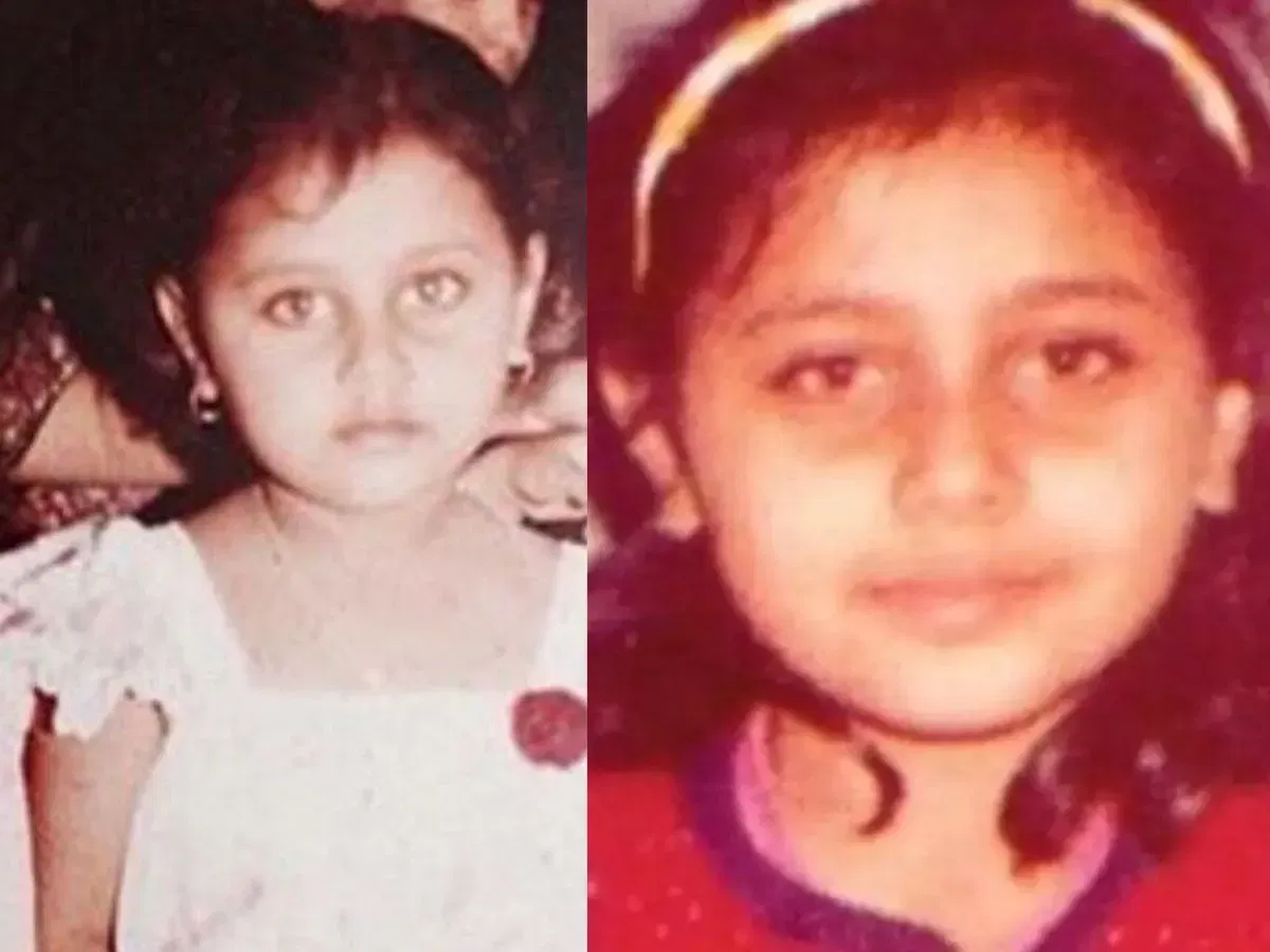 Childood pic rani mukherji