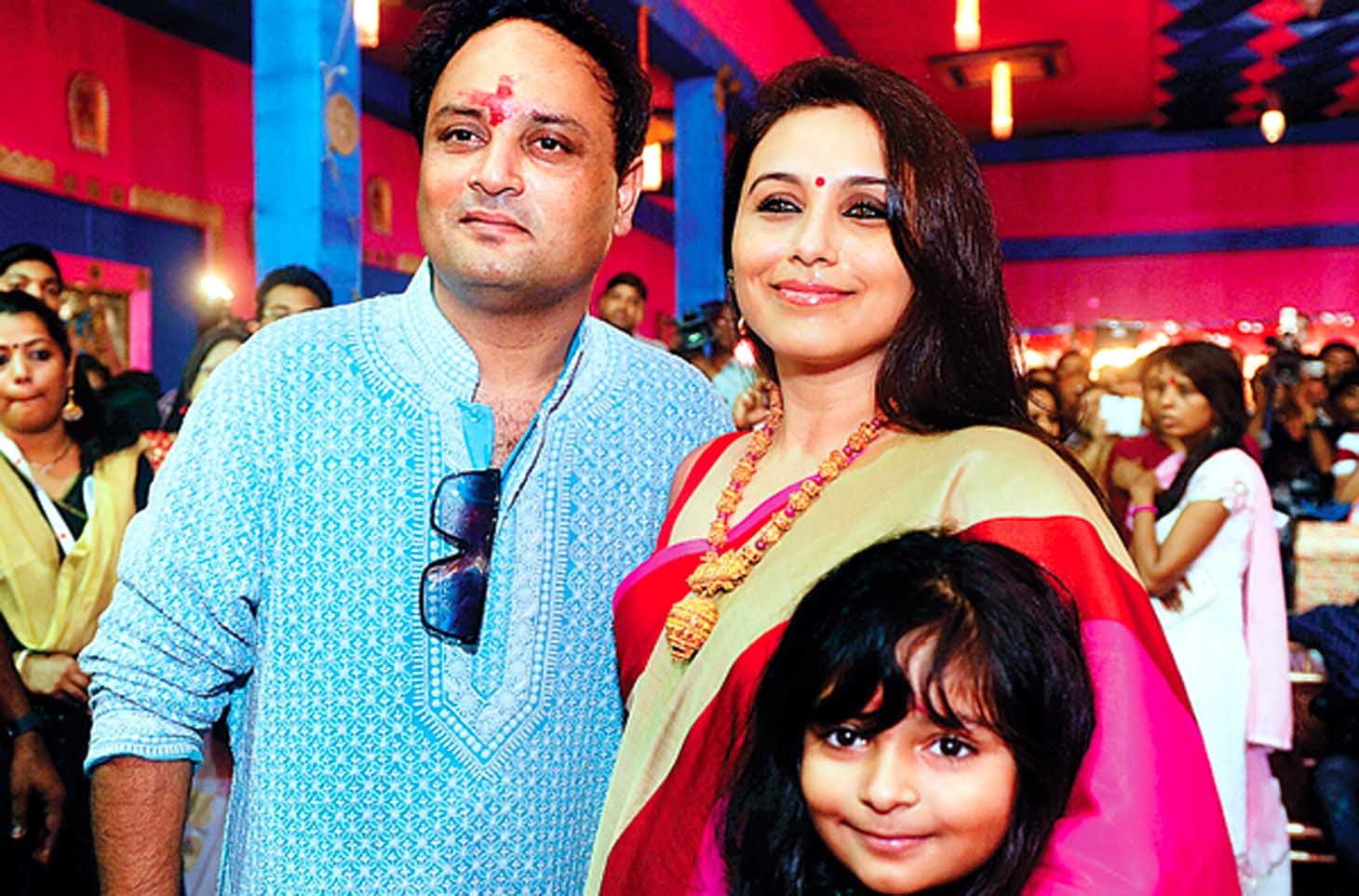 Rani Mukherji Family Pic