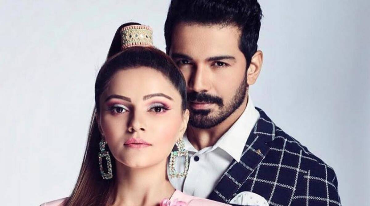 Rubina with her Ex husband