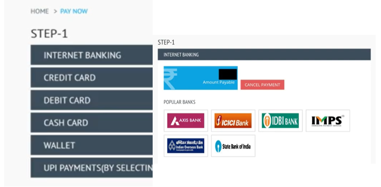 BSNL Payment Method