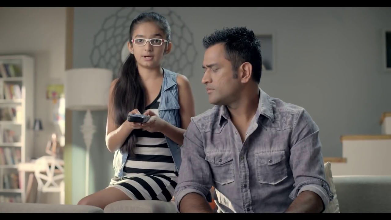 anushka sen and ms dhoni