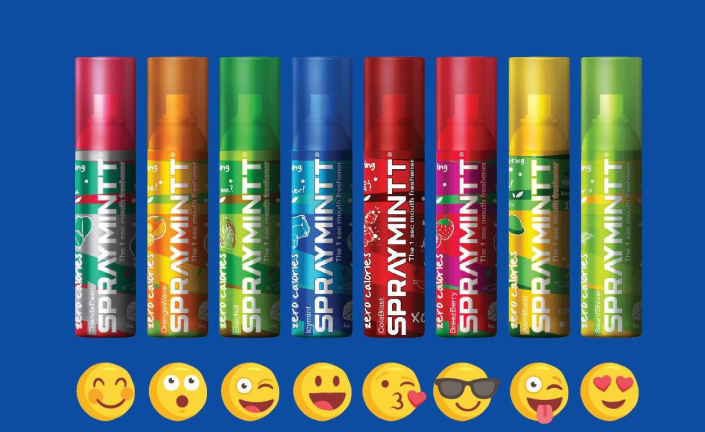 Spraymintt flavored Spray - Top Mouth Freshener Brand