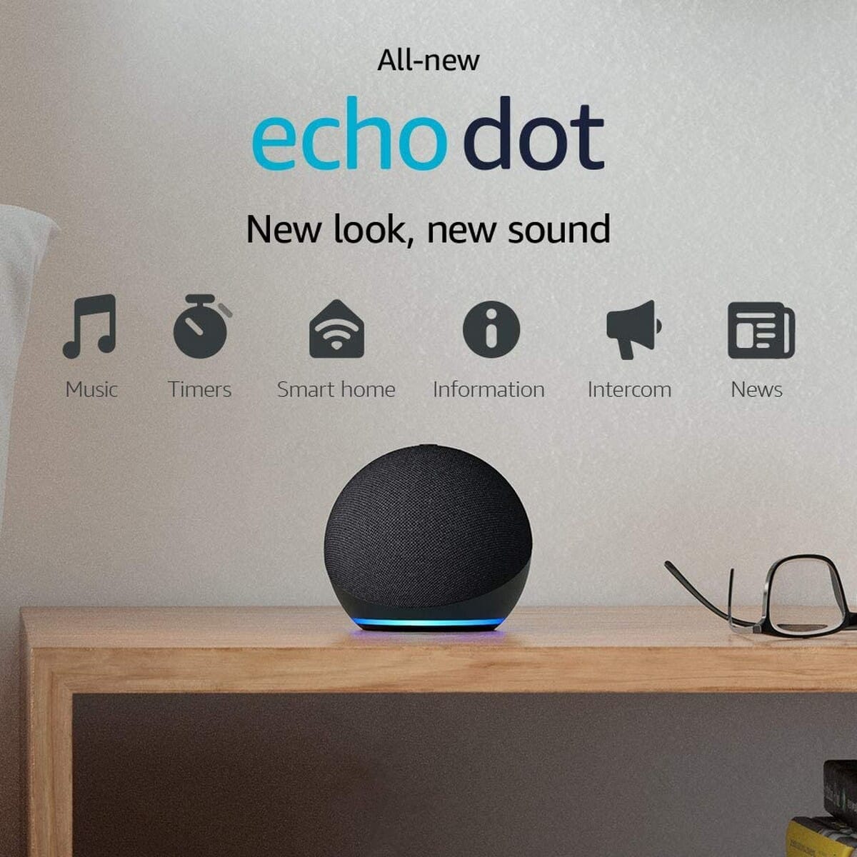 All new echo dot(4th gen) Smart new look and sound