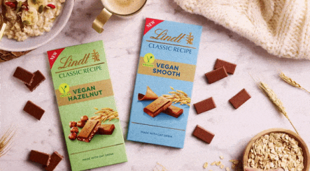Lindt vegan hazelnut bar