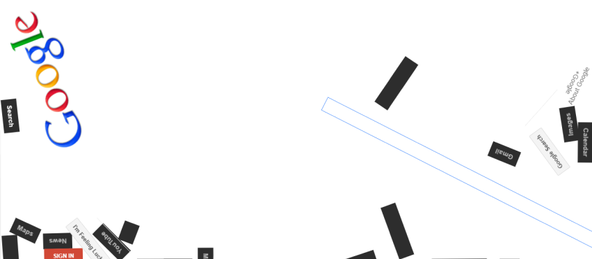 Google Gravity Trick