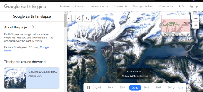 Timelapse Google Trick