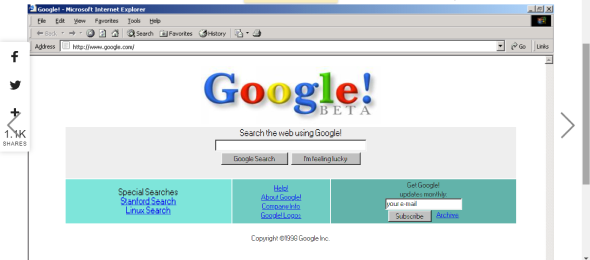 Google in 1998