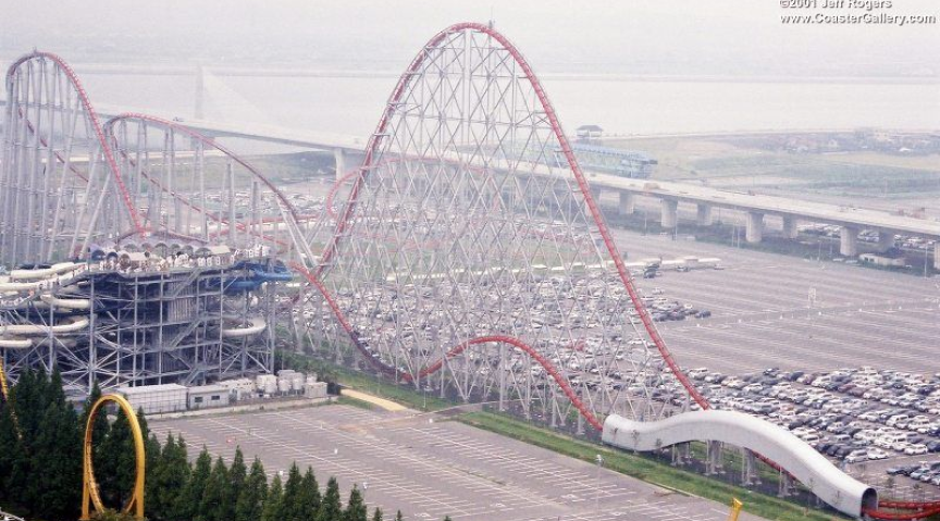 Steel Dragon 2000 - Best roller Coaster in the World