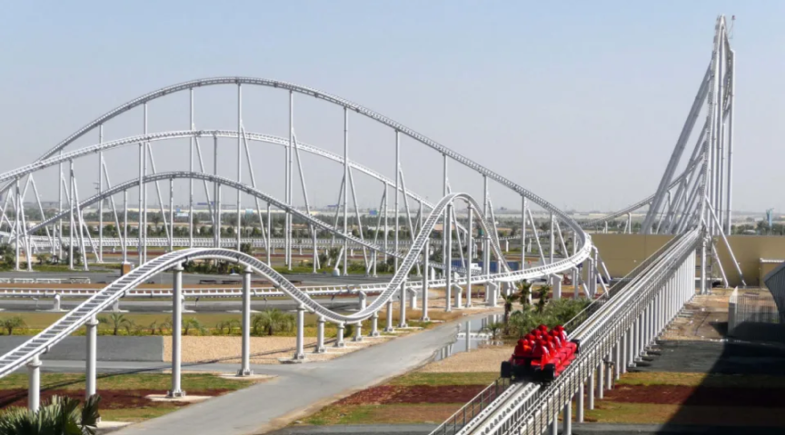 Formula Rossa - World Biggest and Fastest Roller Coaster rides