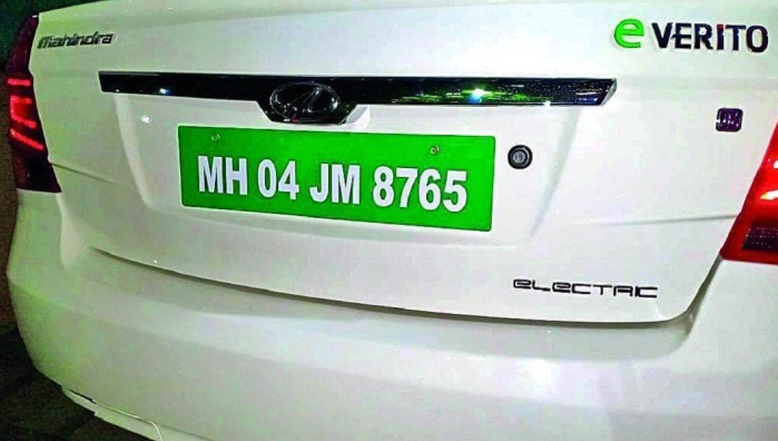 Green Number Plate in India