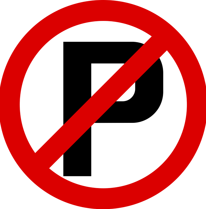 No Parking Traffic Sign