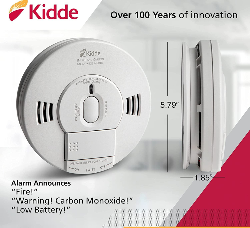 Kidde KN-COSM-IBA Wire-Free Interconnect and Voice Alarm