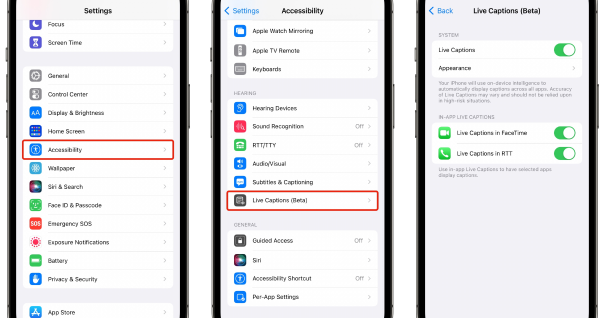 Show Real-Time Transcription of Your Speech iPhone hack