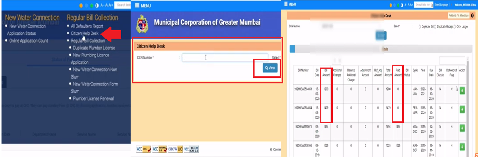 MCGM | BMC Water Bill Payment Online