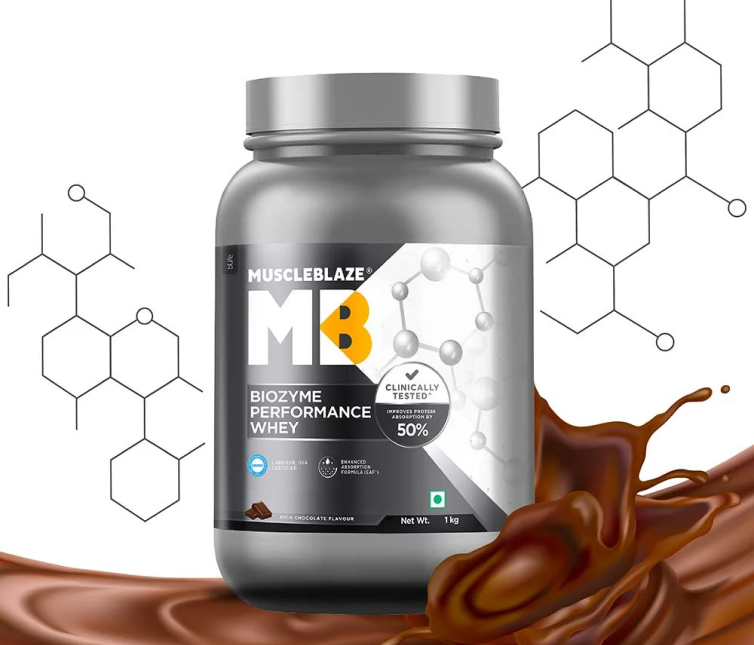 Muscleblaze Biozyme Performance Whey Protien Powder