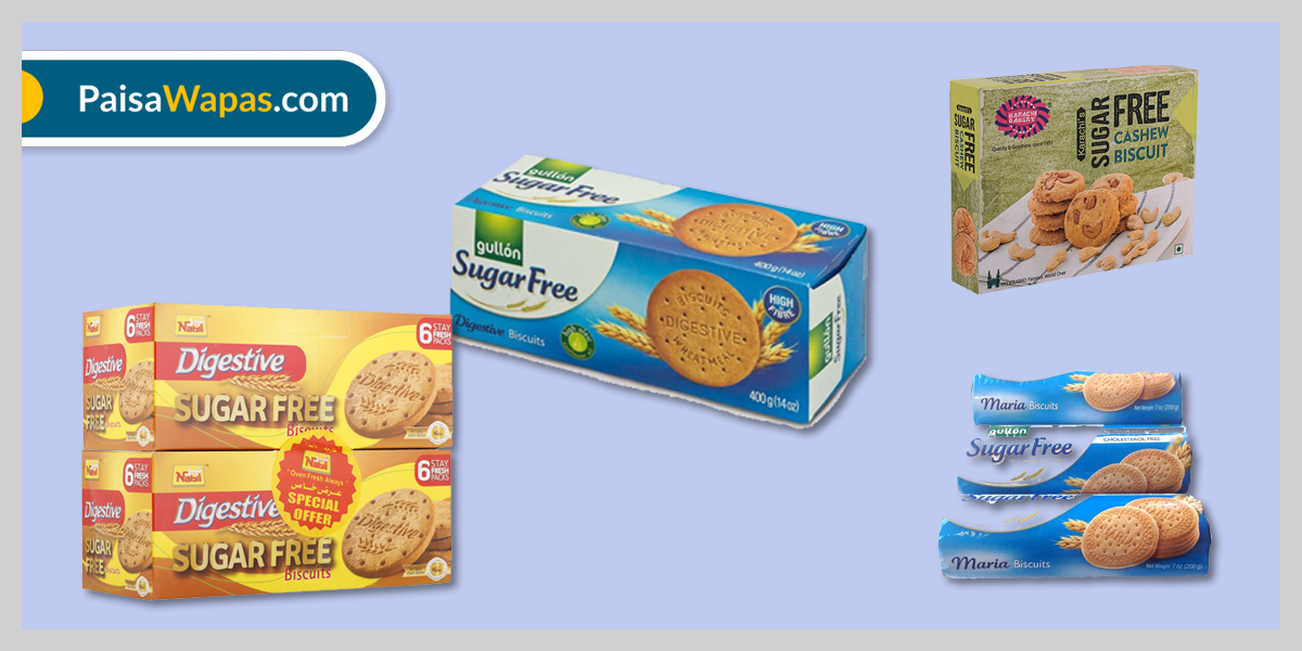 10 Brands of Best Sugar Free Biscuits in India
