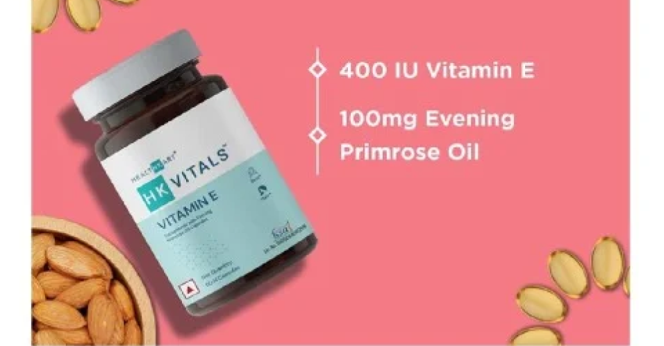 HealthKart HK Vitals Vitamin E Capsules
