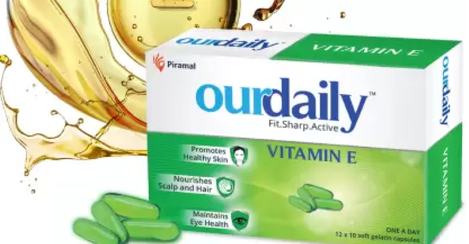 Our daily Vitamin E-400mg by Piramal - The best Vitamin E-tablet for Hair & Skin