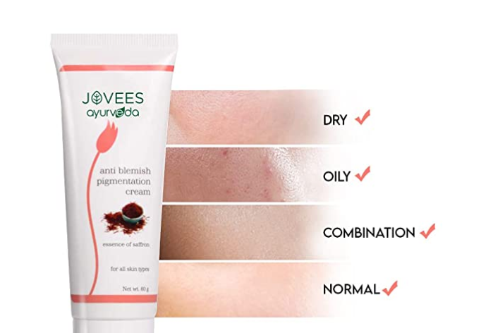 Jovees Anti-Blemish Pigmentation Cream | Top AntiPigmentation Cream for all Skin Types