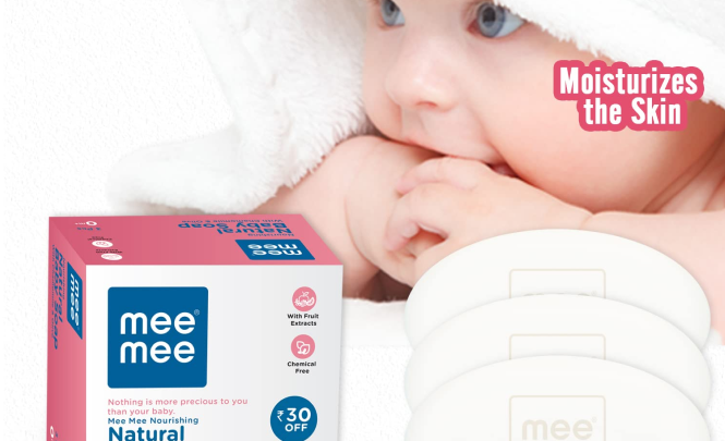 MeeMee Nourishing Baby Soap | Top Baby Soap Brand in India