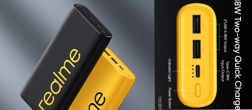 Realme 20000mAh Power Bank  | Best Power Bank For your Phone