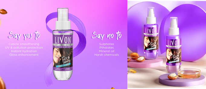 Livon Hair Serum for Dry and Rough Hair 