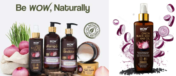WOW, Skin Science Non-Sticky Onion Hair Serum 
