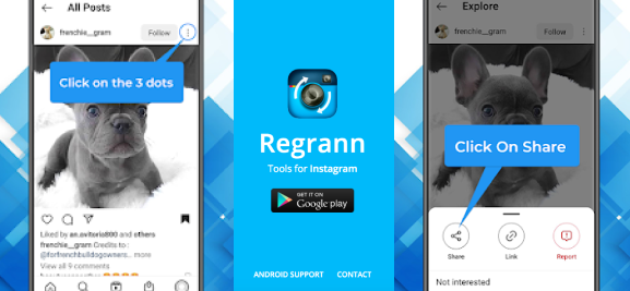regrann app | Free Reposting App for Instagram