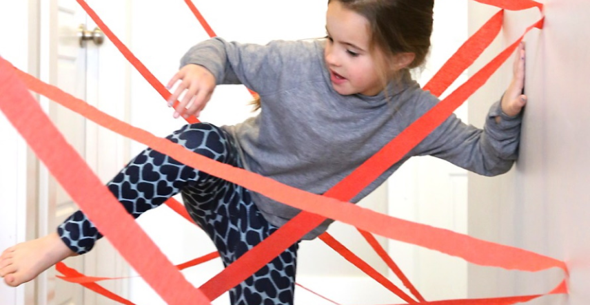 A challenging course for kids