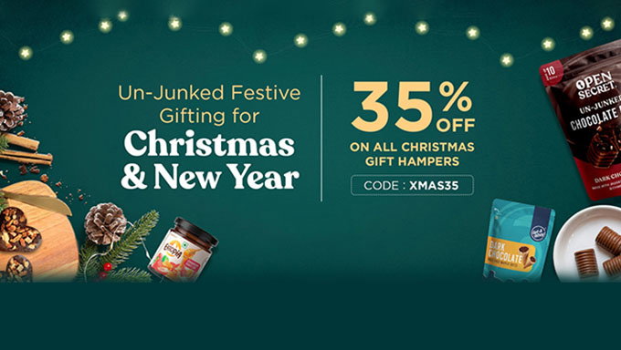Christmas & New Year Sale | Up to 40% OFF on Gift Hampers