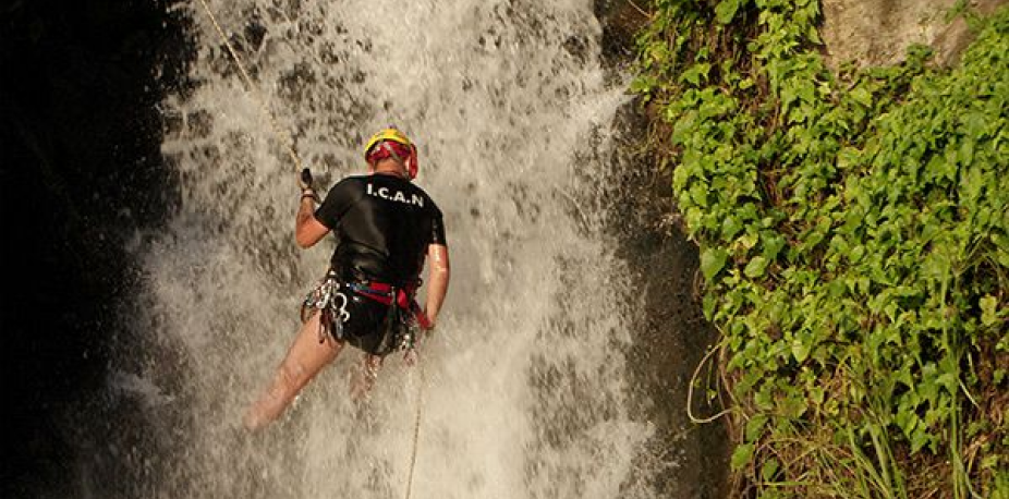 Canyoning at Tamarind Falls - Mauritius