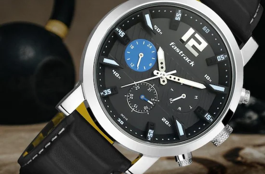 Fastrack Casual Analog Black Dial Men's Watch
