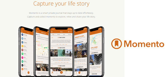 Momento | Best Journaling apps to use