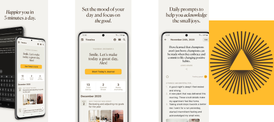 five minute journal app