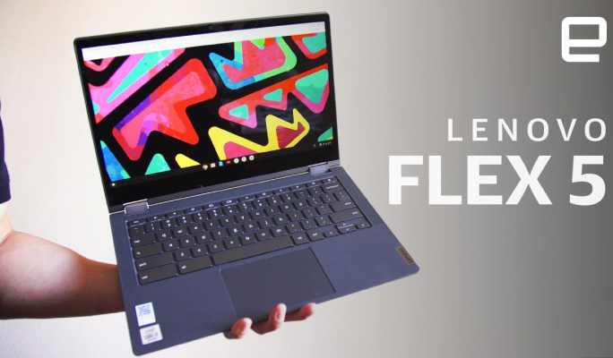 Lenovo Chromebook Flex 5 Mini Laptop
