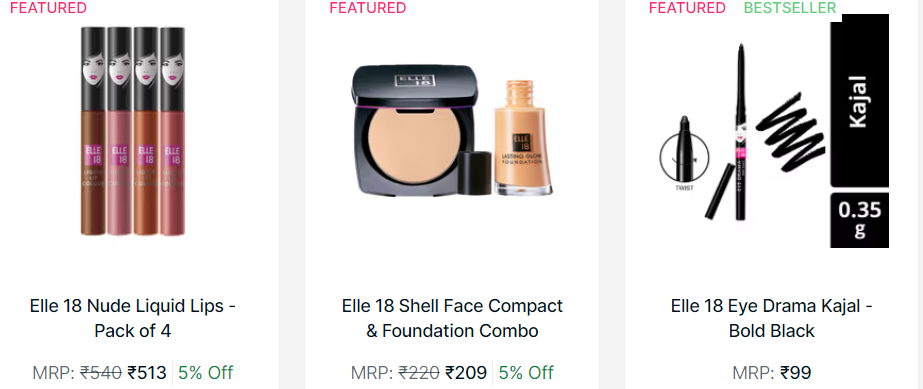 Makeup Brands In India