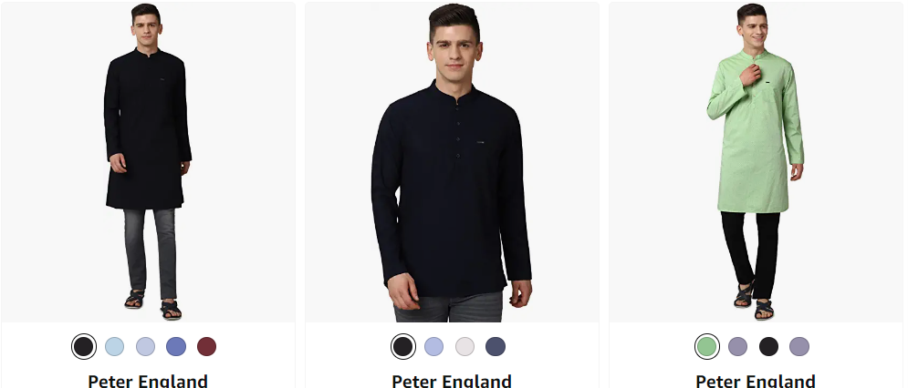 peter england plain design | kurta pajama designs