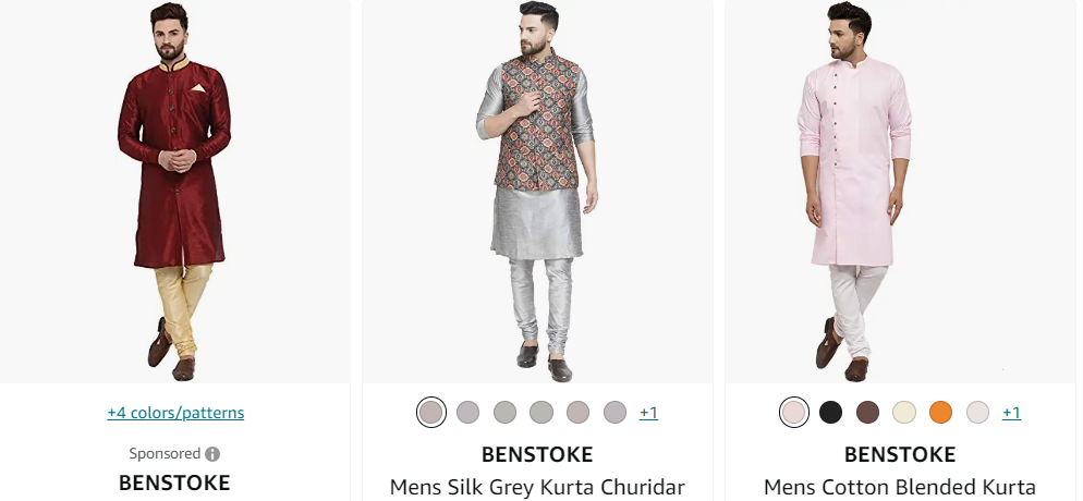 Benstoke Royal kurta Designs