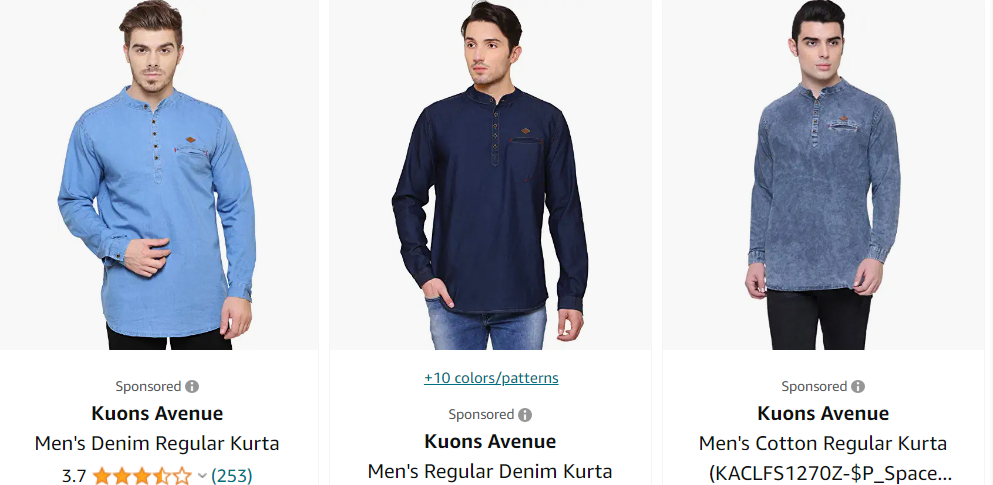 Kuons Avenue Elegant kurta Designs 