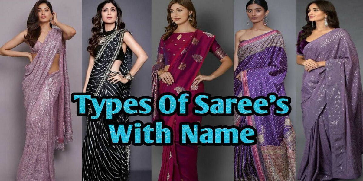 type of sarees